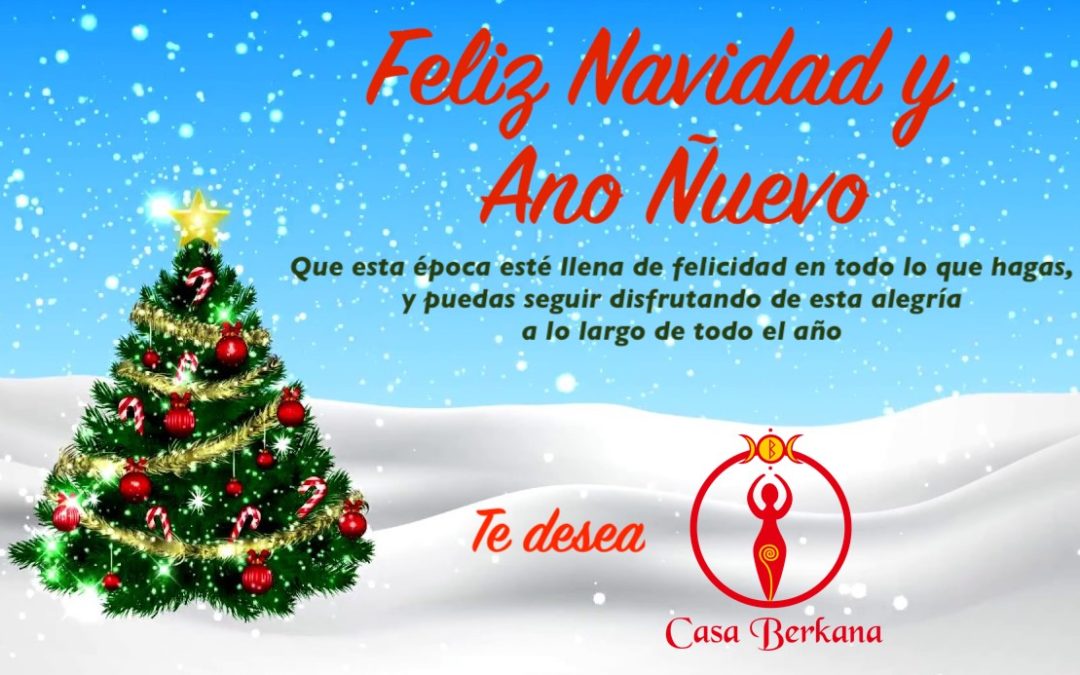 Feliz Navidad les desea Casa Berkana