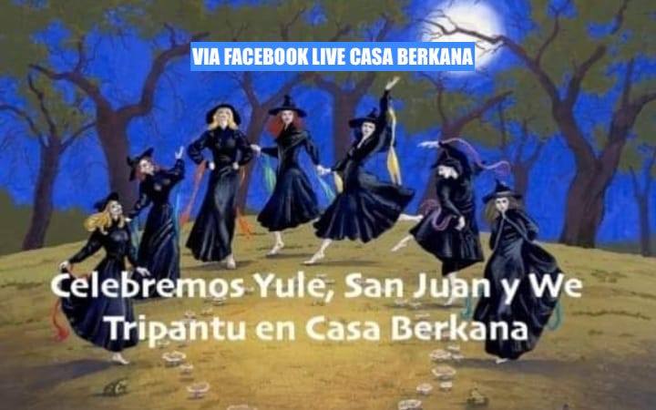 On LINE Celebremos Yule, San Juan y Wetripantu