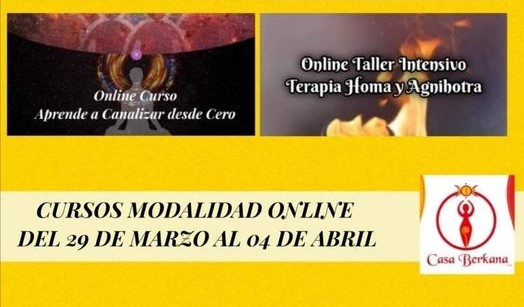 Cursos Modalidad Online Del 29 Marzo Al 04 Abril