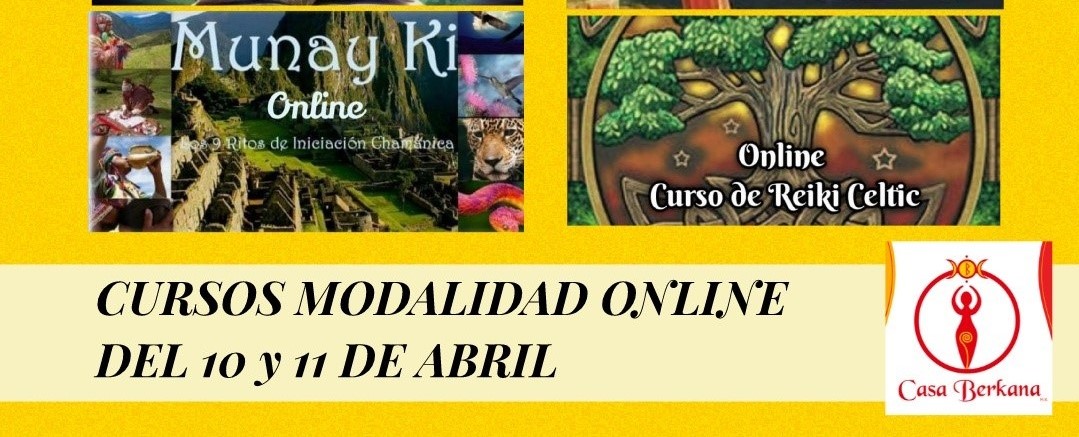 Cursos Modalidad Online del 10 y 11 de Abril