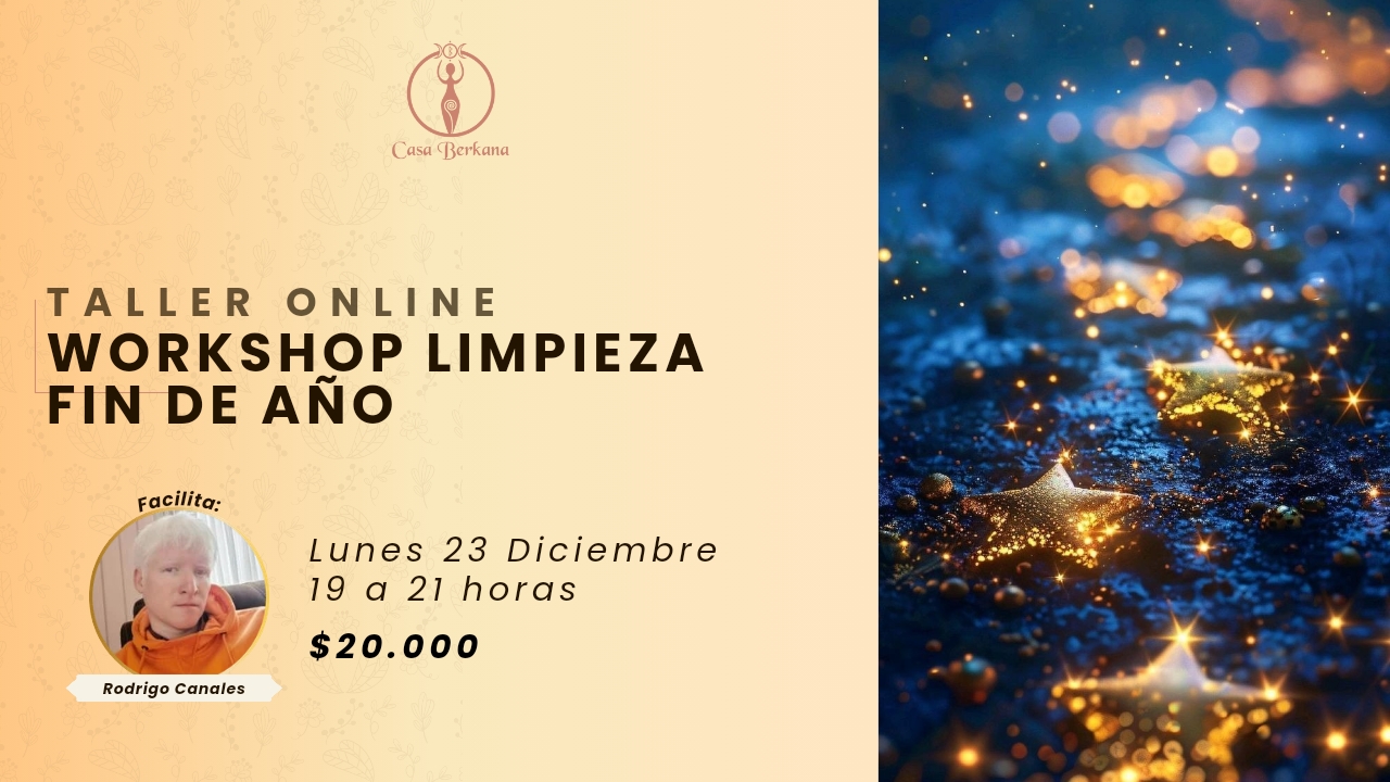 Online Workshop Limpieza Fin de Año