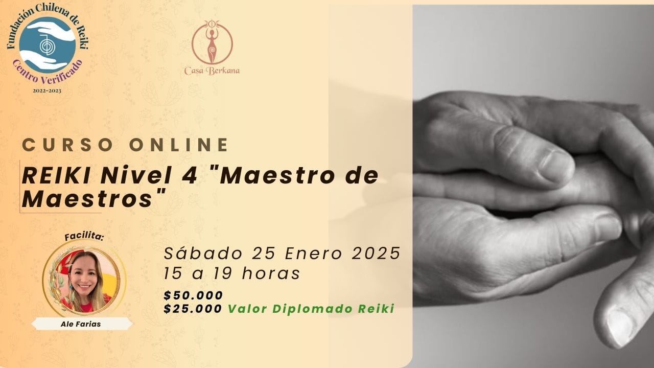 Online Curso de Reiki Nivel 4 «Maestro de Maestros»