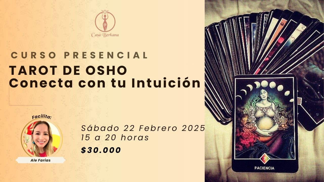 Curso Presencial Tarot de Osho: Conecta con tu intuición