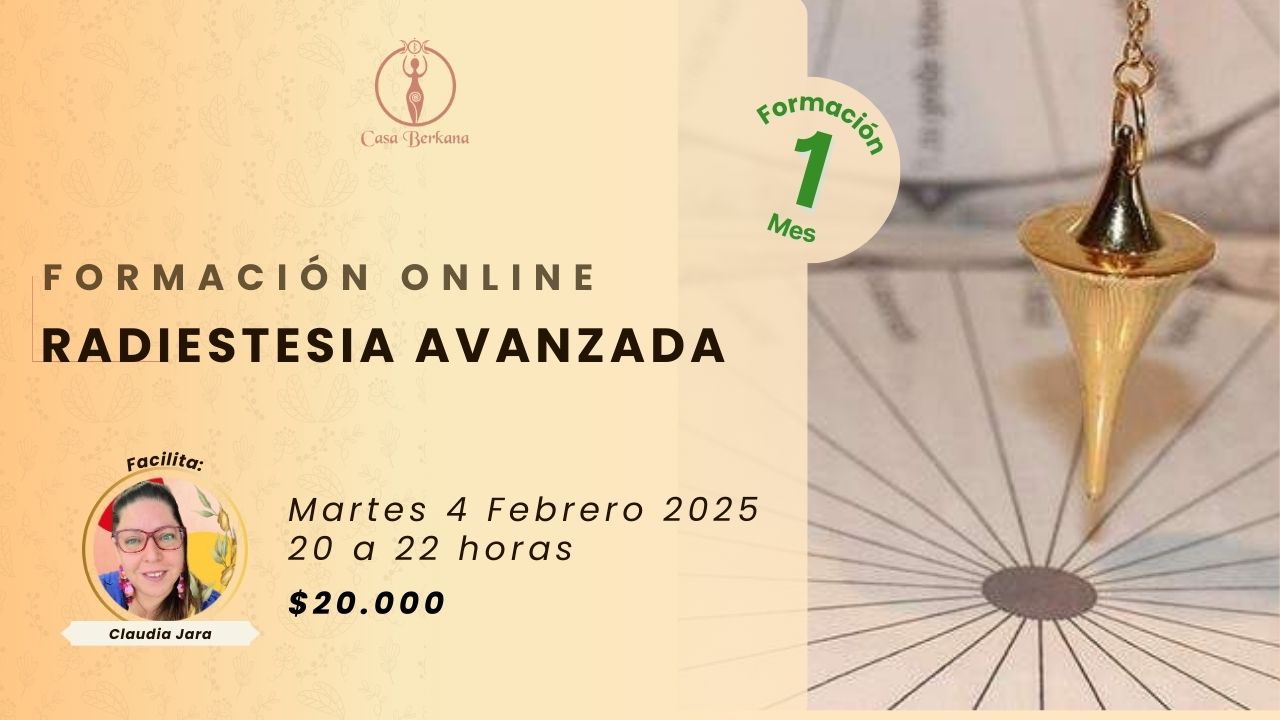 Online Formación Radiestesia Avanzada