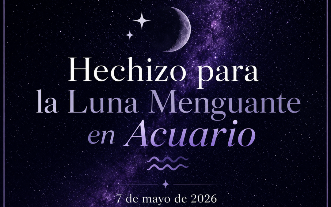 Hechizo de Luna Menguante