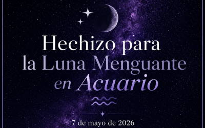 Hechizo de Luna Menguante