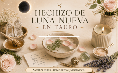 Hechizo de Luna Nueva en Tauro