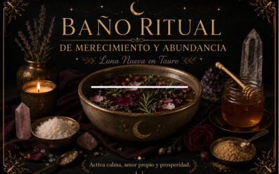Baño ritual de merecimiento y abundancia