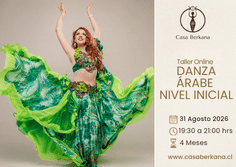ONLINE TALLER DANZA ARABE NIVEL INICIAL