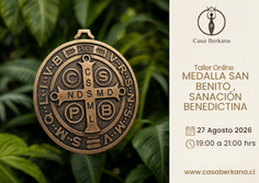 ONLINE TALLER MEDALLA SAN BENITO , SANACIÓN BENEDICTINA