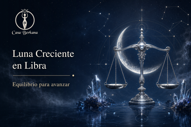Luna Creciente en Libra: equilibrio para avanzar
