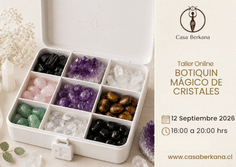 ONLINE TALLER BOTIQUIN MÁGICO DE CRISTALES